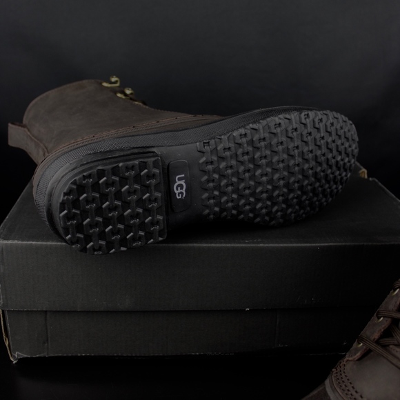 UGG MENS Stout Yucca Boots Waterproof 1015382 STT - Picture 6 of 7